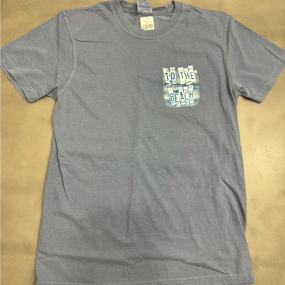 Men's Blue Graphic T-Shirt, size S